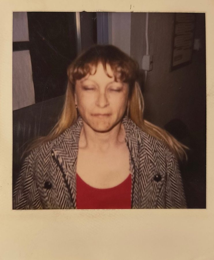 Booking photograph of Deborah Kincaid, Ponder County Sheriff's Dept., 12-02-1995. Fiction.