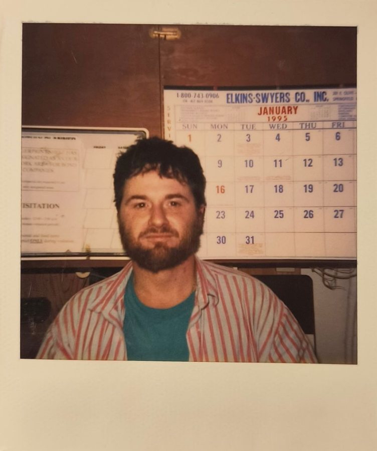 Booking photograph of Tony Vasquez, Ponder County Sheriff's Dept., 12-02-1995. Fiction.